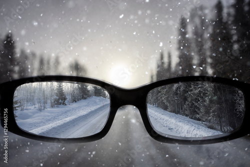 Brille beim Autofahren für bessere Sicht