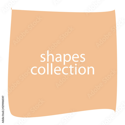 variant different frame shapes design background. frame, shapes