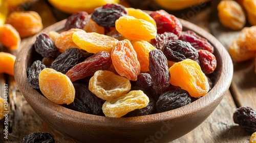 Dried fruit is fruit that has had nearly all of its water content removed through drying techniques. As a result, the fruit shrinks, becoming a compact, energy-dense snack.