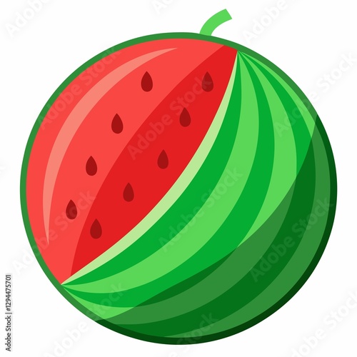 illustration of watermelon