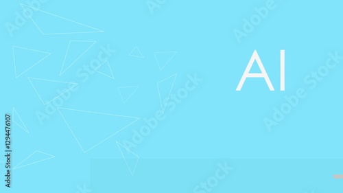 Artificial intelligence ai use in business and advance information and data technology