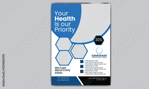 medical clinic flyer design