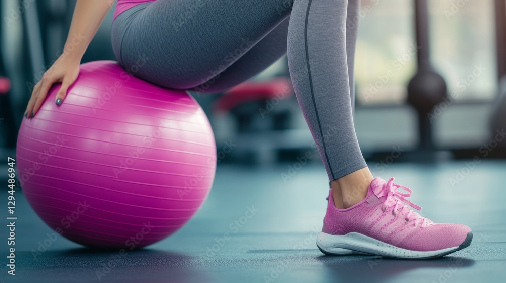 Naklejka premium Pelvic floor rehabilitation and treatment