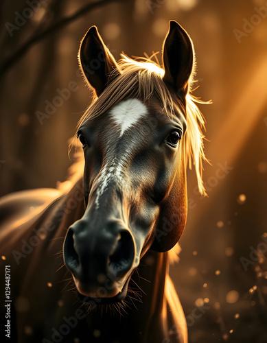 Illustration cheval