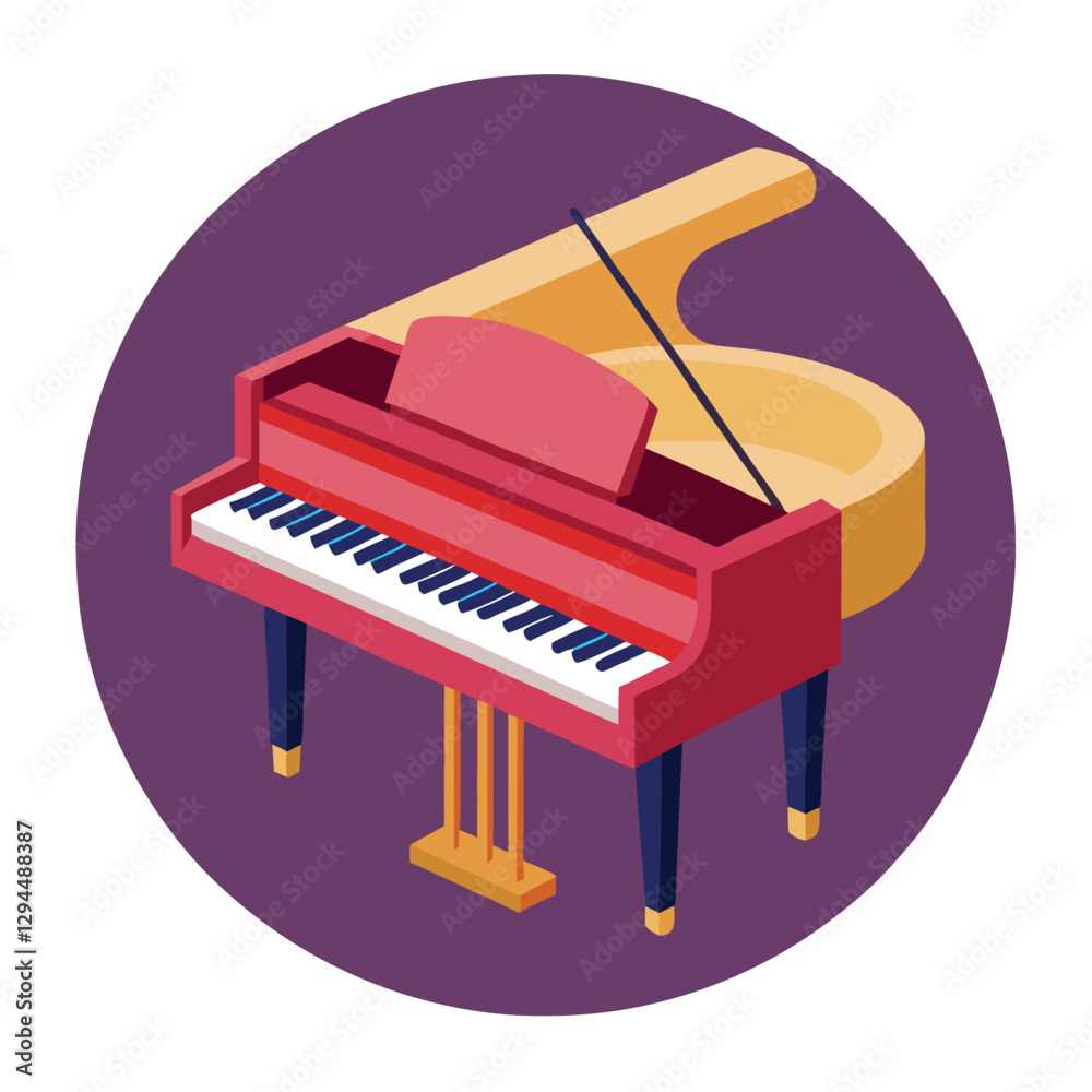piano vector