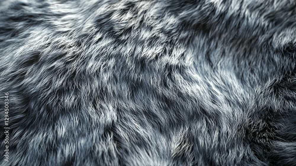 Soft and Fluffy Gray Fur Texture for Textile and Design Projects Soft and Fluffy Gray Fur Texture for Textile and Design Projects