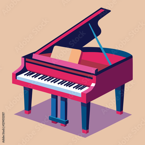 piano vector