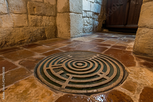 The labyrinth at Chartres C...