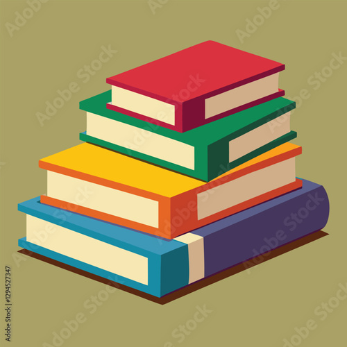 books vector