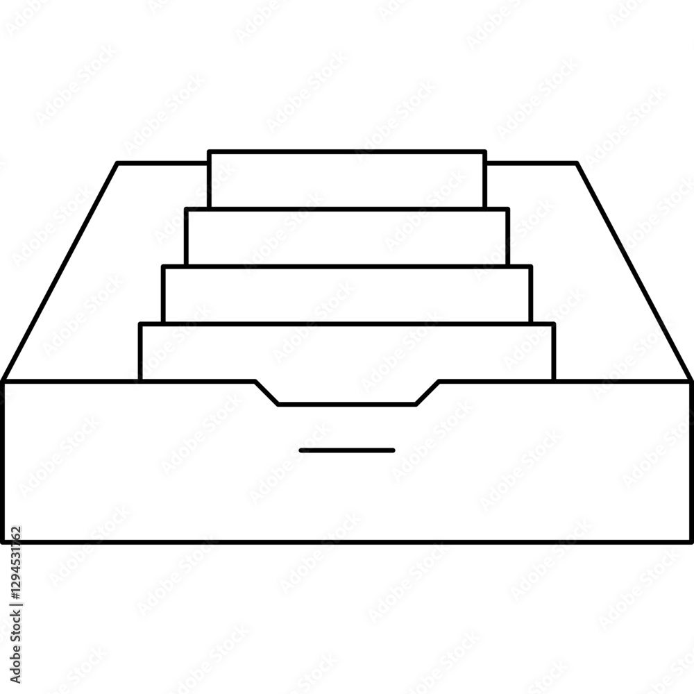 Archive icon single vector illustration Archive icon single vector illustration