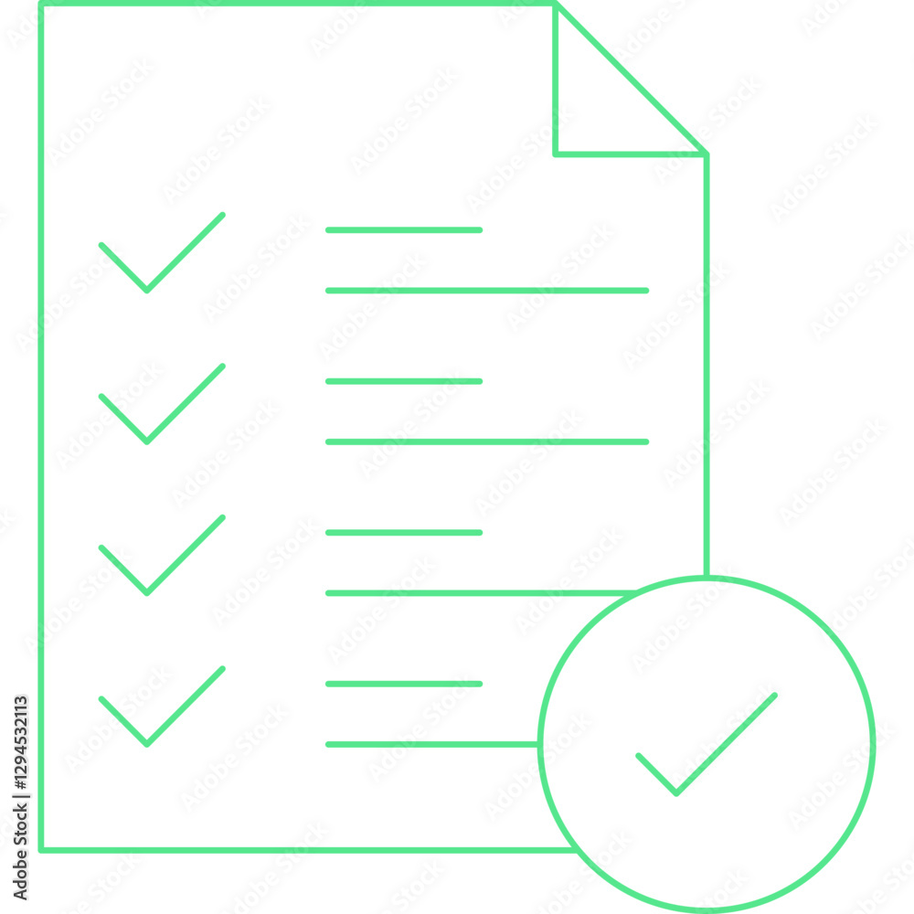 Checking free icon single vector illustration Checking free icon single vector illustration