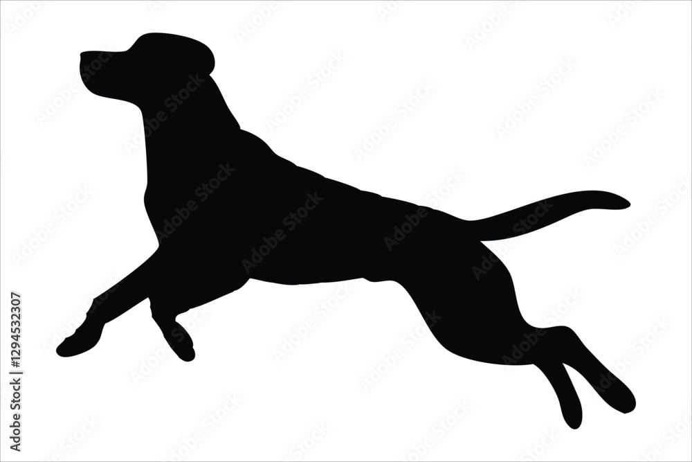 dog silhouette, dog Vector illustration, dog icon dog silhouette, dog Vector illustration, dog icon