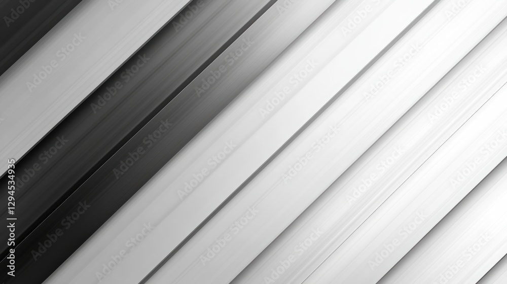 Obraz premium Abstract grayscale diagonal lines. Sleek, modern design.
