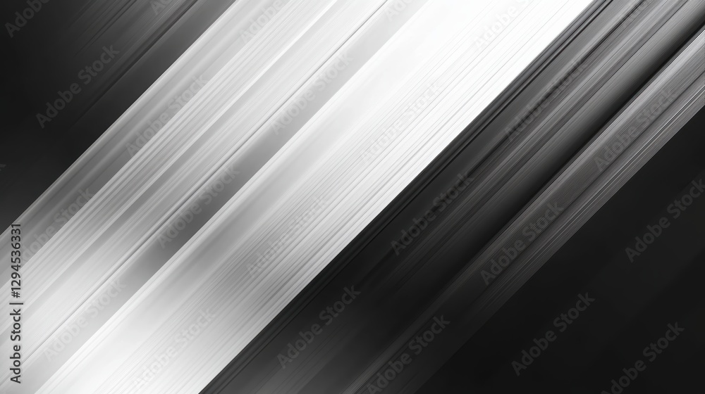 Obraz premium Abstract grayscale diagonal lines