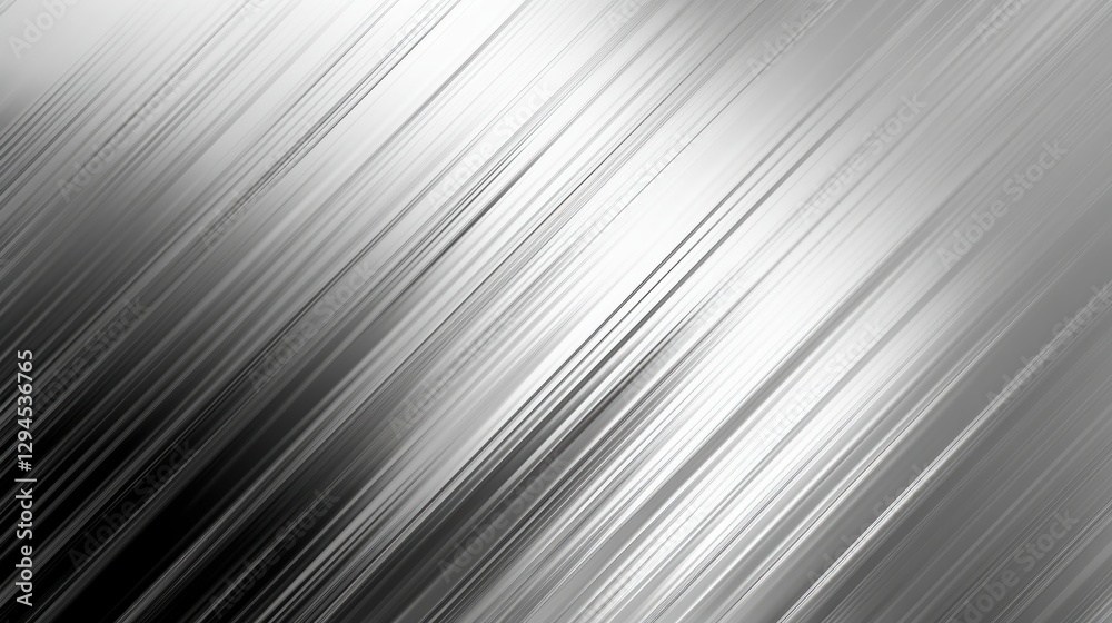 Fototapeta premium Abstract grayscale diagonal lines background