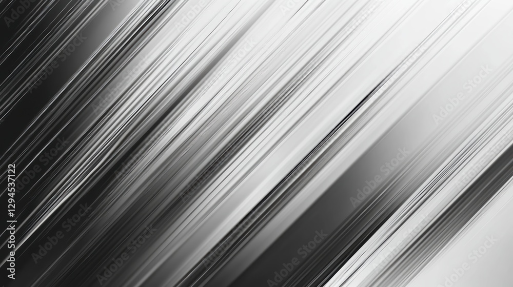 Fototapeta premium Dynamic grayscale lines, abstract art.