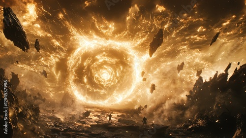 Magic rages as a basilisks breath turns the earth to stone humans fall before the overwhelming power