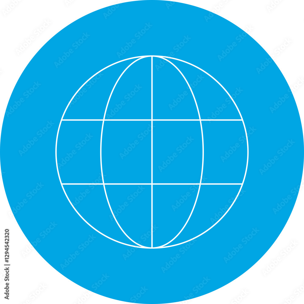 Globe icon single vector illustration Globe icon single vector illustration