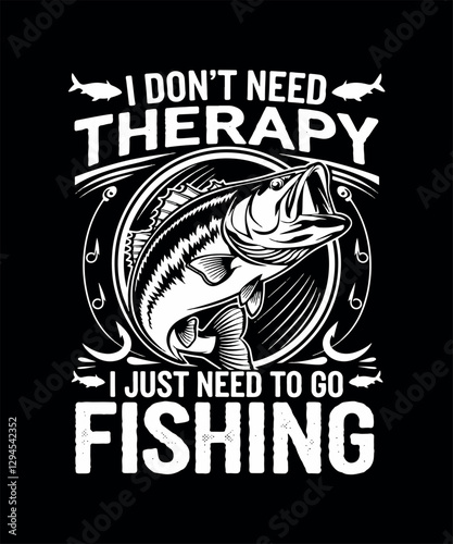 Fishing T-shirt Design