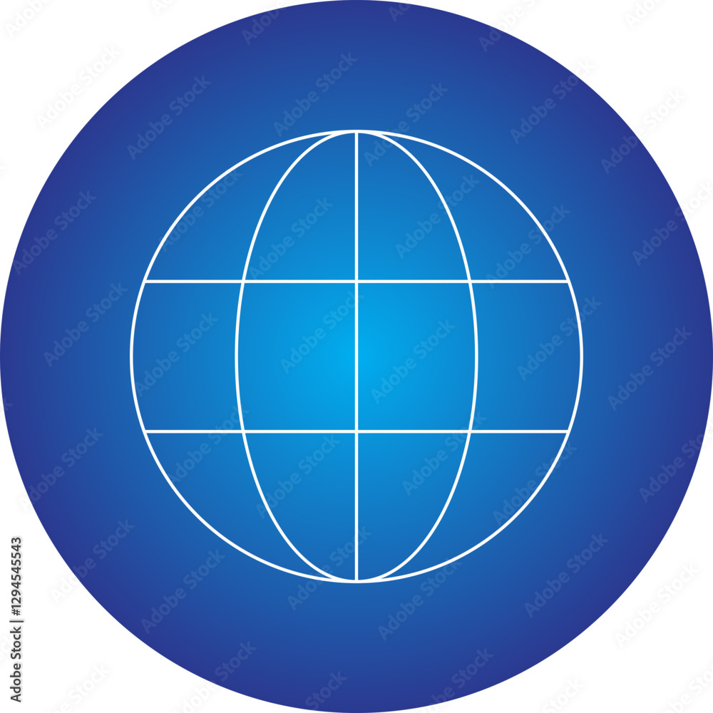 Globe icon single vector illustration Globe icon single vector illustration