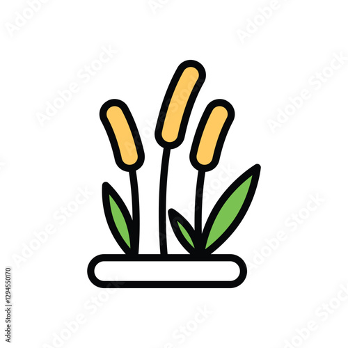 Reeds Vector icon