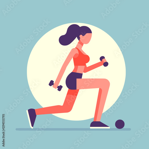 An inspiring visual of a women-only gym, featuring women exercising and lifting weights in a supportive environment. Great for promoting ladies-only fitness centers.