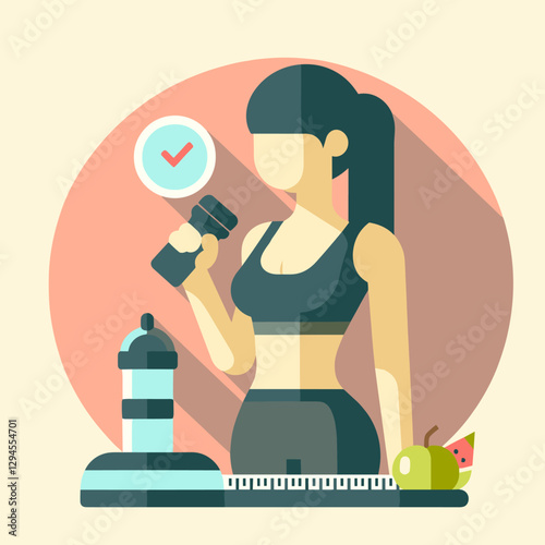 A clean and stylish design showcasing women performing bodyweight exercises for abs at home, emphasizing fitness and convenience. Perfect for guides and apps.