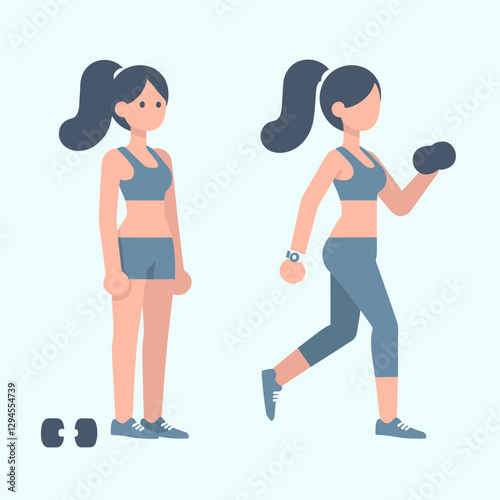 A clean and stylish design showcasing women performing bodyweight exercises for abs at home, emphasizing fitness and convenience. Perfect for guides and apps.