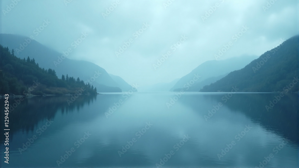 Fototapeta premium lake in the mountains