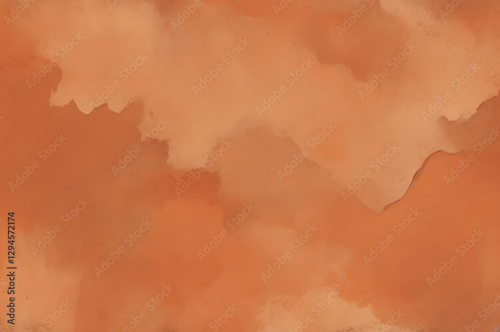 Obraz premium A warm, earthy terracotta background for a rustic touch.
