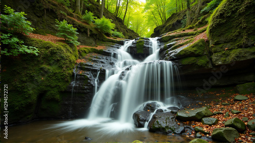 waterfall in the forest