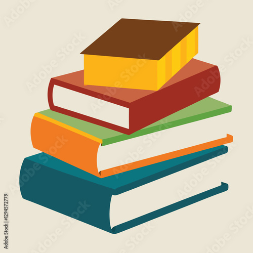 books vector