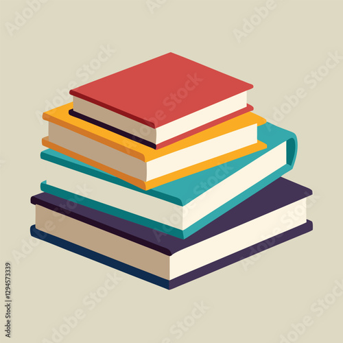 books vector
