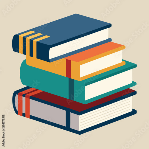 books vector