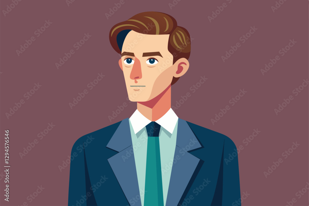 A man in formal attire poses confidently against a minimalistic background, exuding professionalism and poise, man on business A man in formal attire poses confidently against a minimalistic background, exuding professionalism and poise, man on business