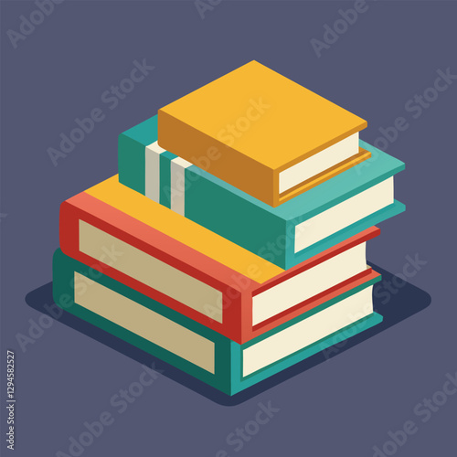 books vector