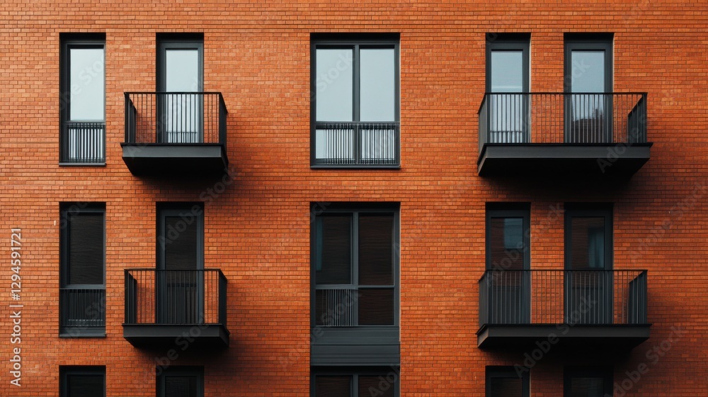 Brick wall architecture building. Brick wall architecture building.