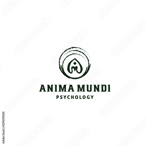 Jungian psychotherapy Medical & Pharmaceutical mystical element logo design