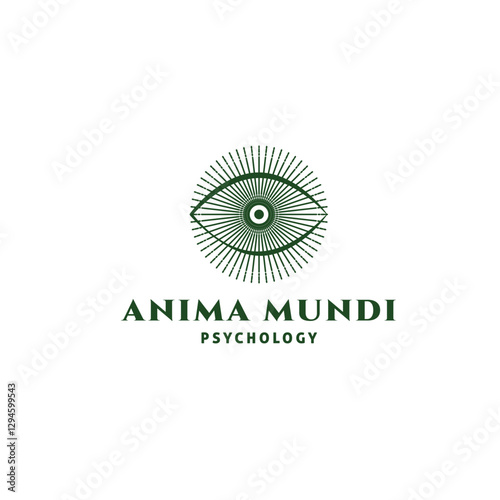 Jungian psychotherapy Medical & Pharmaceutical mystical element logo design