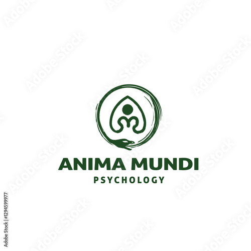 Jungian psychotherapy Medical & Pharmaceutical mystical element logo design