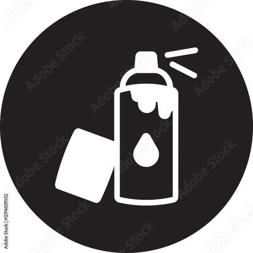 Spray Paint glyph icon