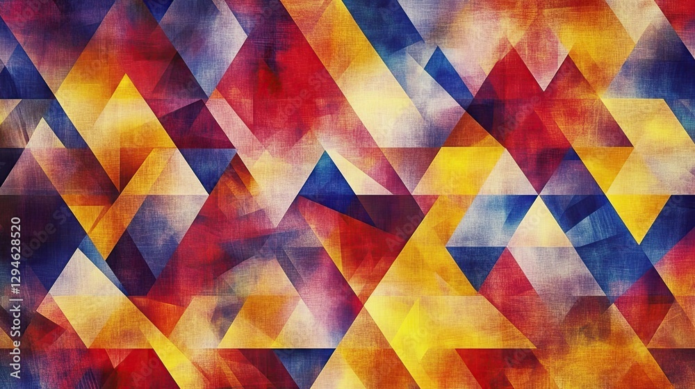Abstract Triangles Pattern Background Abstract Triangles Pattern Background