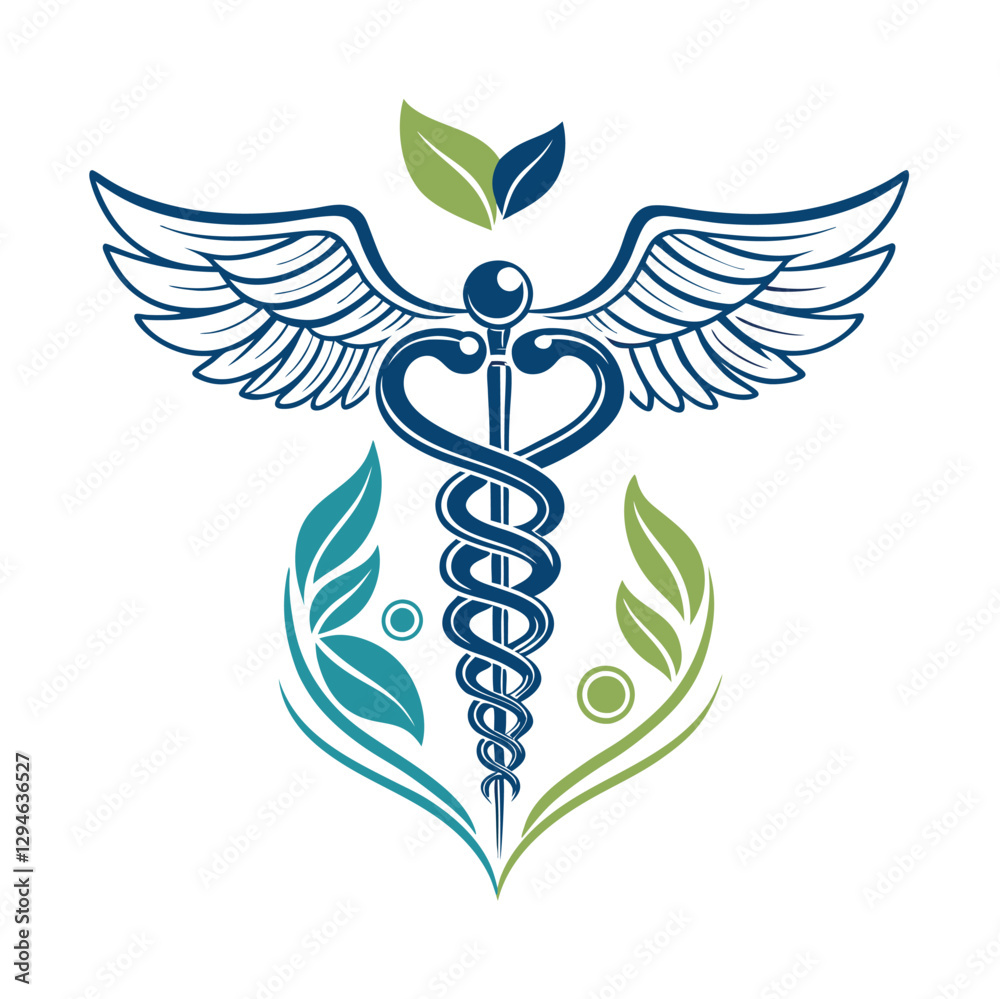 Obraz premium Medicine Logo Template Design Vector