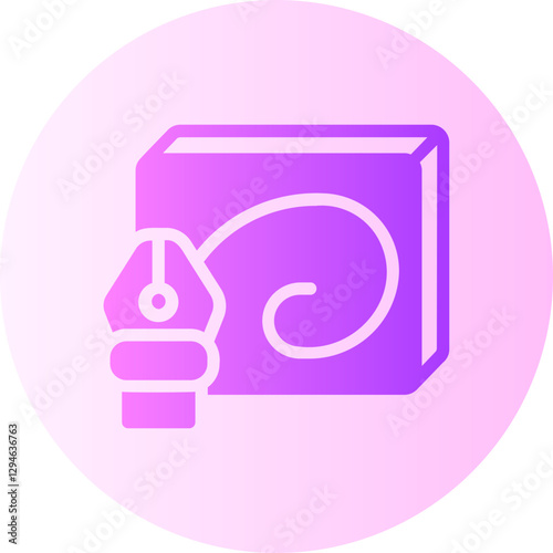 Golden Ratio gradient icon