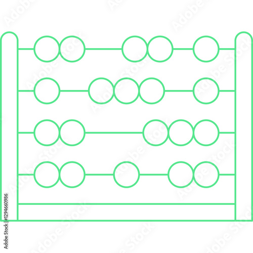 Arithmetic icon single vector illustration