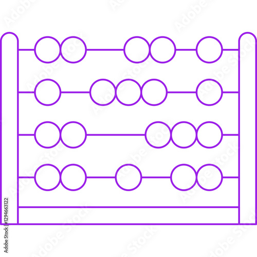 Arithmetic icon single vector illustration