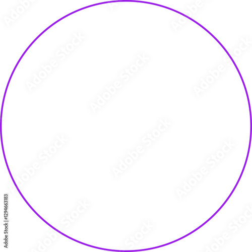 Circle icon single vector illustration