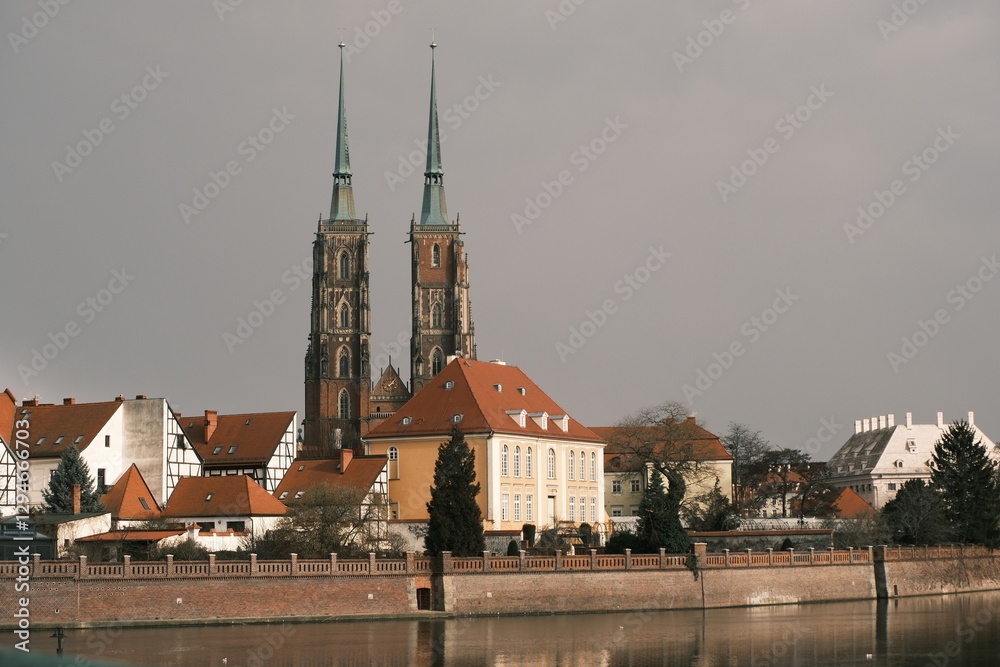 Obraz premium Ostrów tumski