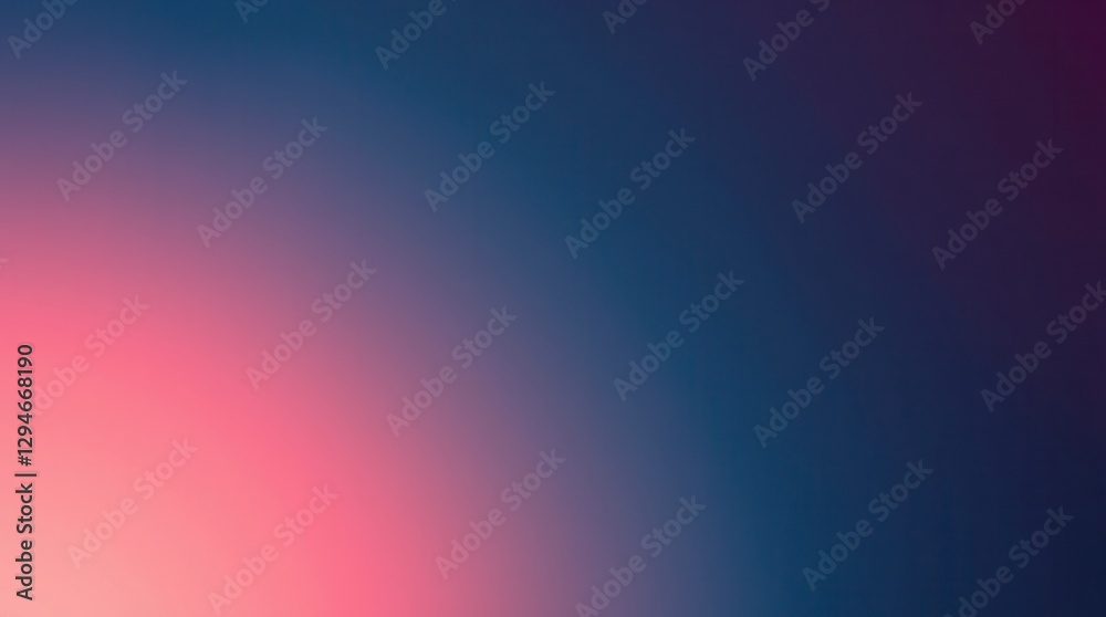 Obraz premium A soft gradient of pink, blue, and purple creates a calming and visually appealing abstract background.