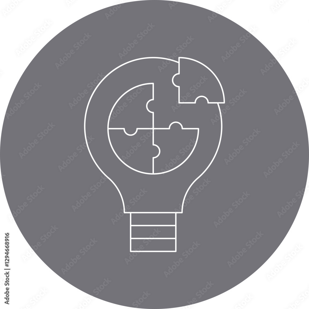 Solve Problem icon single vector illustration Solve Problem icon single vector illustration